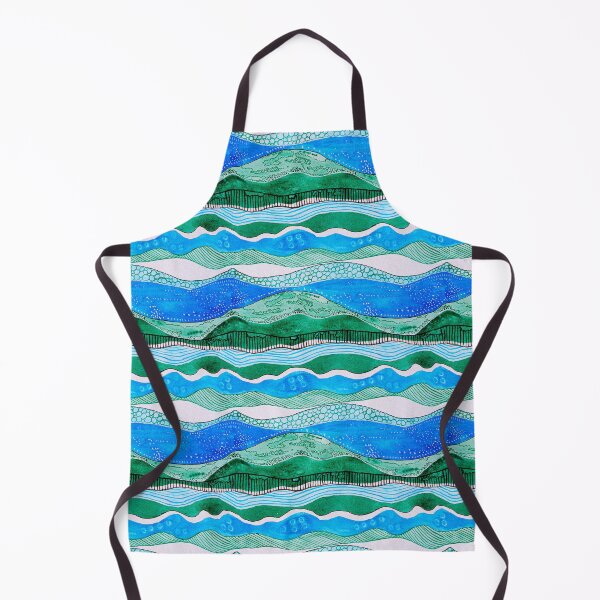Item preview, Hills to the River Abstract Pattern designed and sold by DogwoodDesign.
