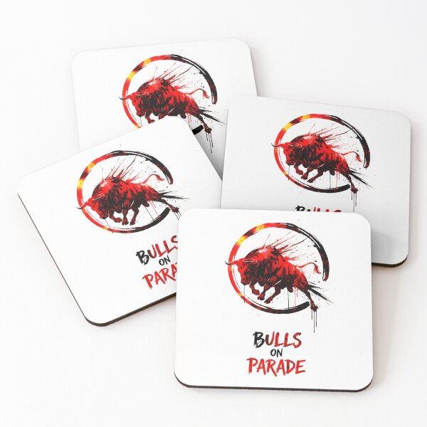 Item preview, Bulls on Parade – Protest Rock Ink Art designed and sold by blacksealstudio.