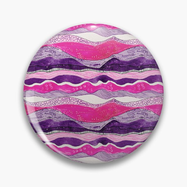 Item preview, Hills to the River Pink Abstract Pattern designed and sold by DogwoodDesign.