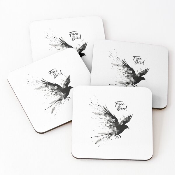 Item preview, Free Bird – Freedom Rock Ink Art designed and sold by blacksealstudio.
