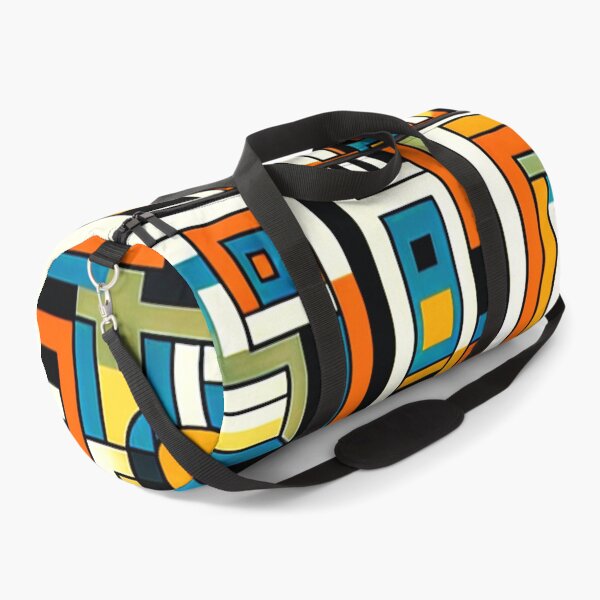 Item preview, Mid-Century Modern Bauhaus-Style Geometric Colorful Pattern designed and sold by DEC02.