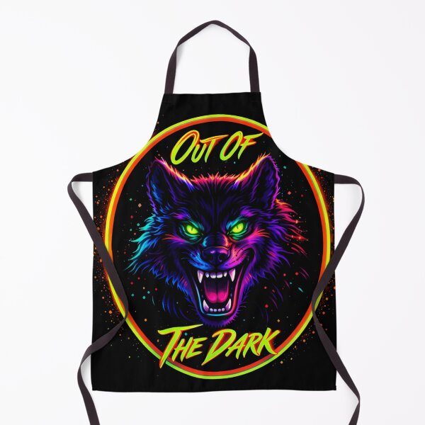Item preview, Out of the Dark Neon Wolf Horror Design designed and sold by MACodDesigns.