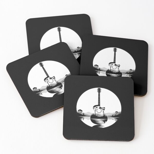 Item preview, Echoes of Nature – Vintage Guitar Circle Logo designed and sold by Pollock.