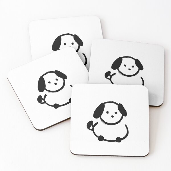 Item preview, Cute black and white dog designed and sold by claire m.