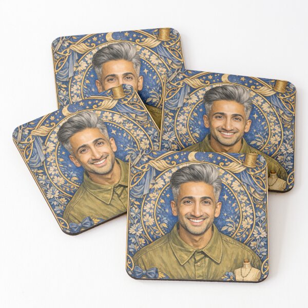 Item preview, Tan France (Portrait A. Mucha) designed and sold by ~ Th*mas ~.