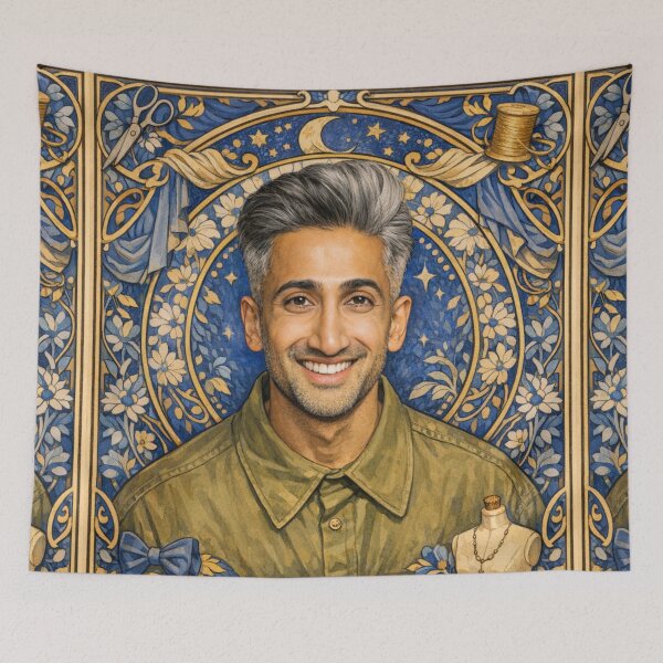 Item preview, Tan France (Portrait A. Mucha) designed and sold by ~ Th*mas ~.