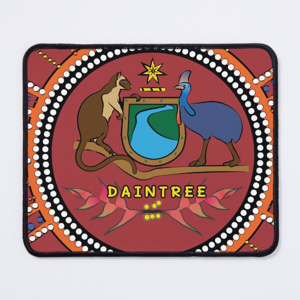 Item preview, Daintree Coat of Arms (Colour) designed and sold by DAIN-TEE DESIGN COW BAY.