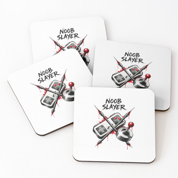 Item preview, Noob Slayer – Gamer Ink Illustration designed and sold by blacksealstudio.