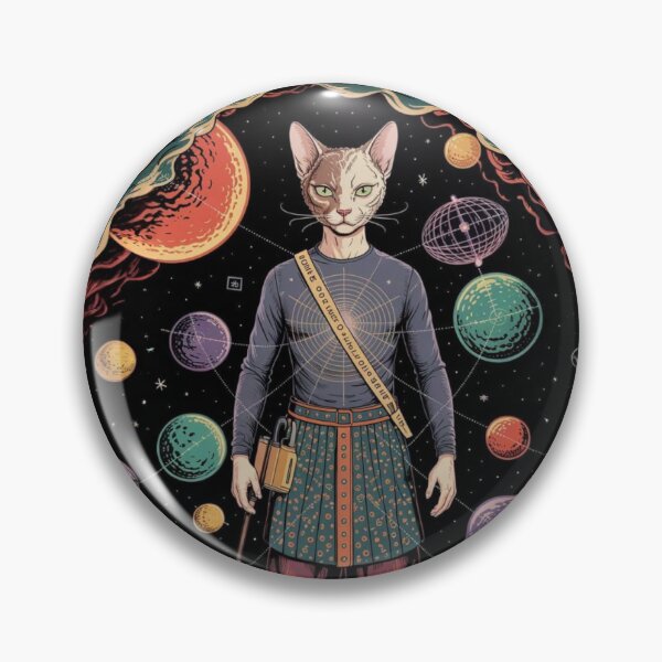 Item preview, galactic mentor cat designed and sold by isynha.