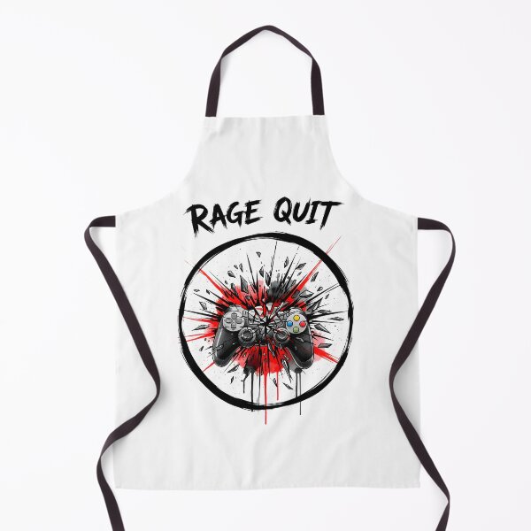 Item preview, Rage Quit – Gamer Ink Explosion Art designed and sold by blacksealstudio.