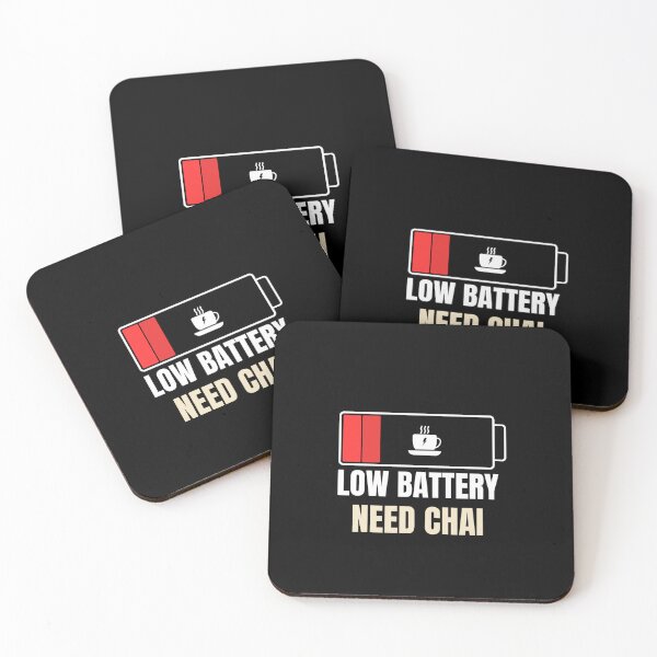Item preview, Low Battery Powered by Chai designed and sold by Plav!.
