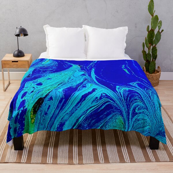Item preview, “Blue Green Run” By In The Colors of Amber (Amber Joy Liem) designed and sold by AmberJoyLiem.