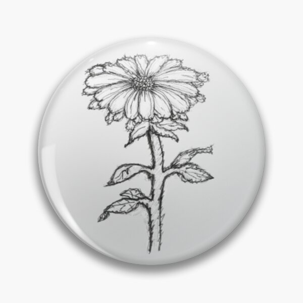 Item preview, Wildflower with delicate lines designed and sold by ScaleraStore.