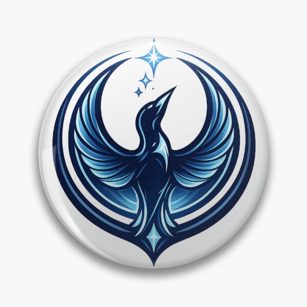 Item preview, Abstract Rebel Bird Emblem – Symbol of Freedom & Independent Spirit designed and sold by KhattabyEDArt.