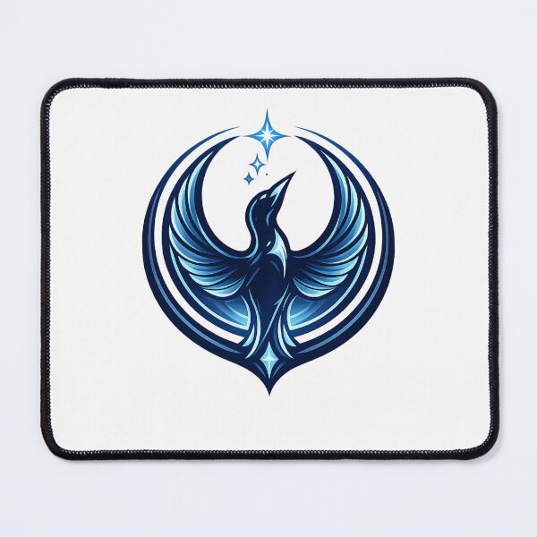Item preview, Abstract Rebel Bird Emblem – Symbol of Freedom & Independent Spirit designed and sold by KhattabyEDArt.