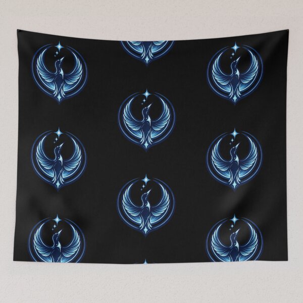 Item preview, Abstract Rebel Bird Emblem – Symbol of Freedom & Independent Spirit designed and sold by KhattabyEDArt.