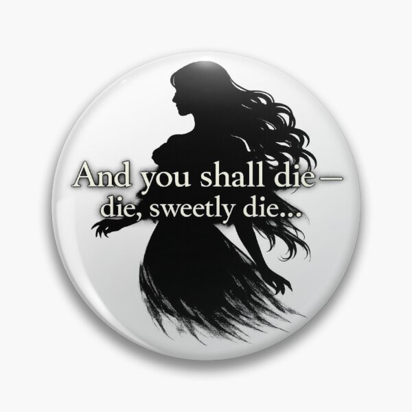 Item preview, And You Shall Die – Carmilla Quote designed and sold by Artpicto.