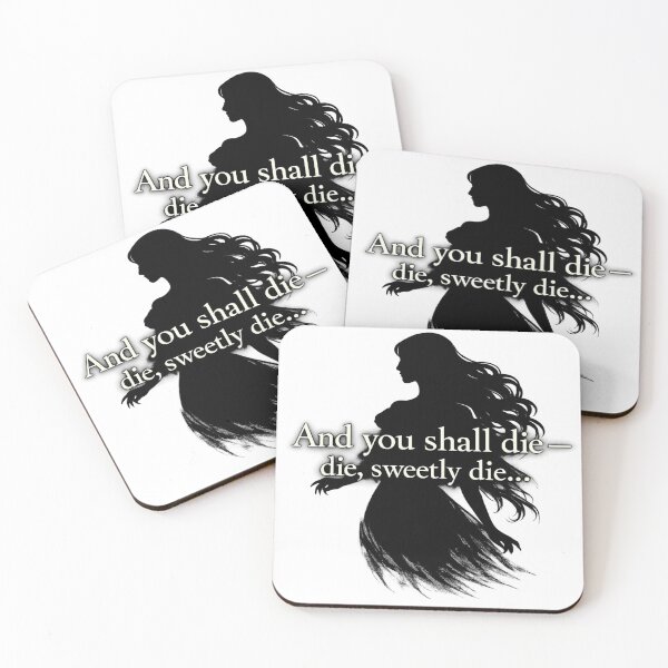 Item preview, And You Shall Die – Carmilla Quote designed and sold by Artpicto.