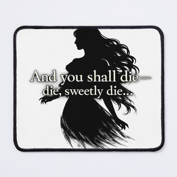 Item preview, And You Shall Die – Carmilla Quote designed and sold by Artpicto.