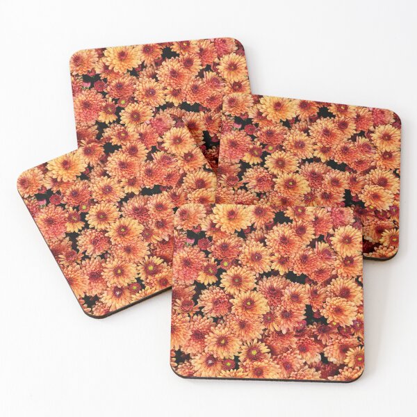 Item preview, Orange Chrysanthemums 1 designed and sold by nastiaart.