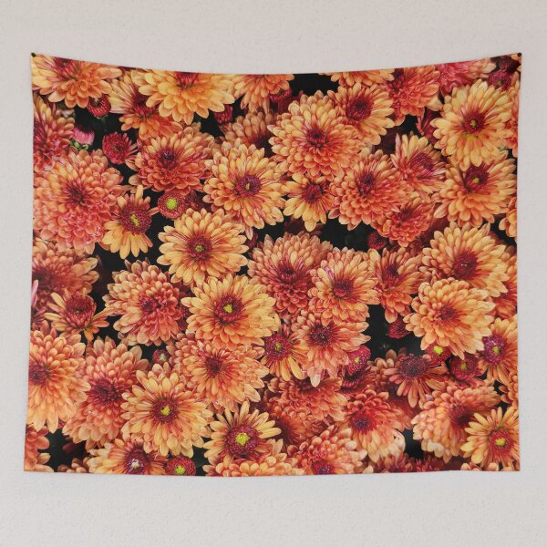 Item preview, Orange Chrysanthemums 1 designed and sold by nastiaart.