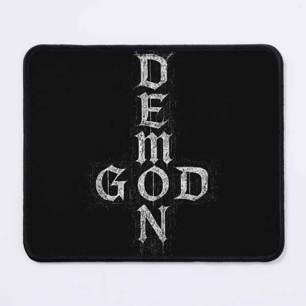 Item preview, Demon God Inverted Cross – Occult Gothic Symbol Art designed and sold by Mortisigil.