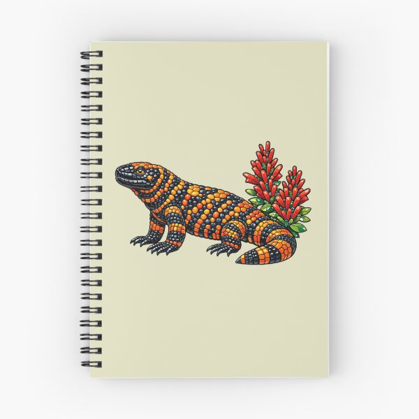 Item preview, Gila Monster Lizard Stained Glass Desert Wildlife Art designed and sold by BirdsnStuff.