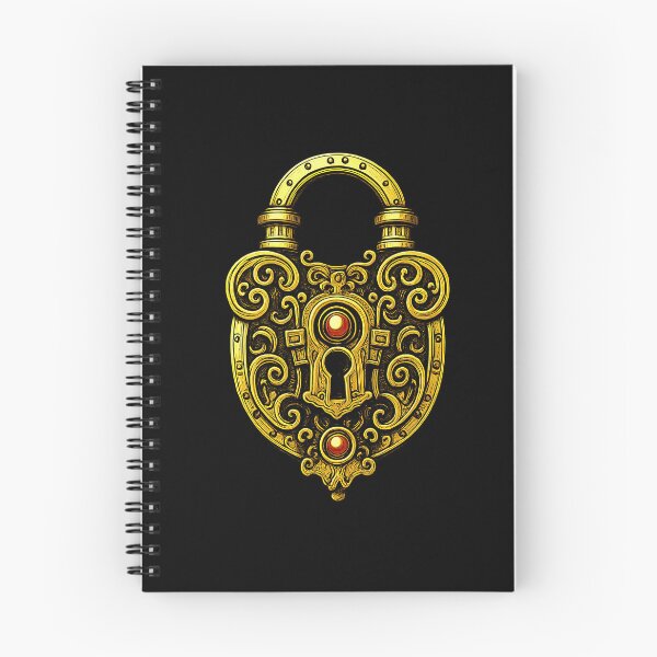 Item preview, Gilded Lock designed and sold by Ilona Abou-Zolof.