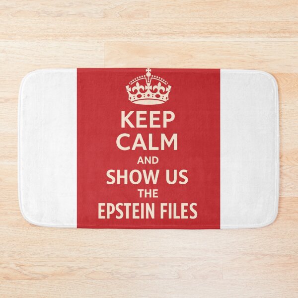 Item preview, Keep Calm and Show Us The Epstein Files designed and sold by HAPPYS-TEE-MART.