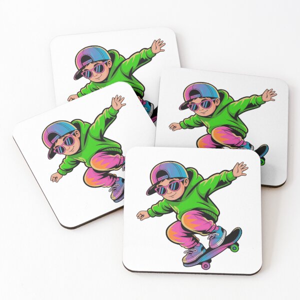 Artikelvorschau, Cooles Skater-Kind entworfen und verkauft von Tinetips.