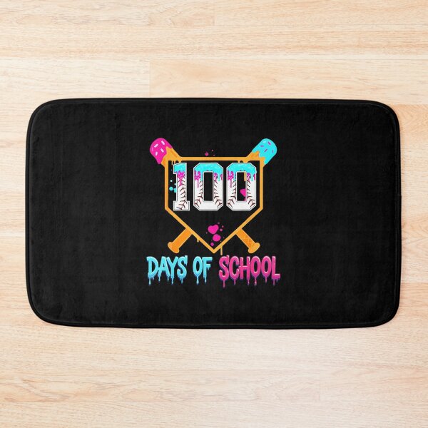 Item preview, 100 Days Of School Design Baseball Ice Cream Drip designed and sold by miaa-artistshop.