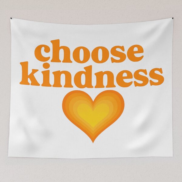 Item preview, Choose Kindness – Colorful Heart Positivity Design designed and sold by WilderRoads.