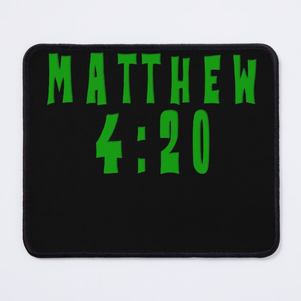 Item preview, Matthew 4:20 designed and sold by Mwestpfahl.
