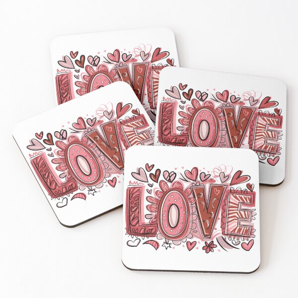 Item preview, LOVE for Valentine’s Day designed and sold by Eclectic Monkey.