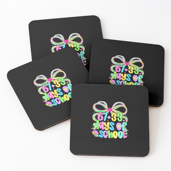 Item preview, 67 33 Days Of School 100th Day School Design Colorful Bow Style designed and sold by gladysenglish.