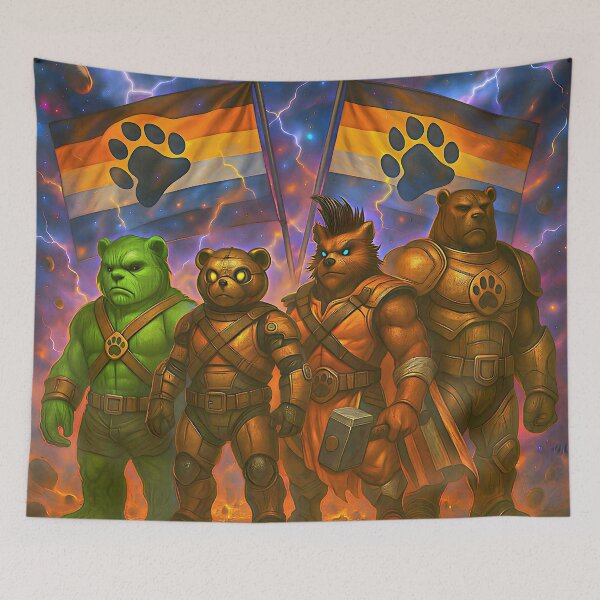 Item preview, Galactic Bear Team designed and sold by tbearsdesigns.