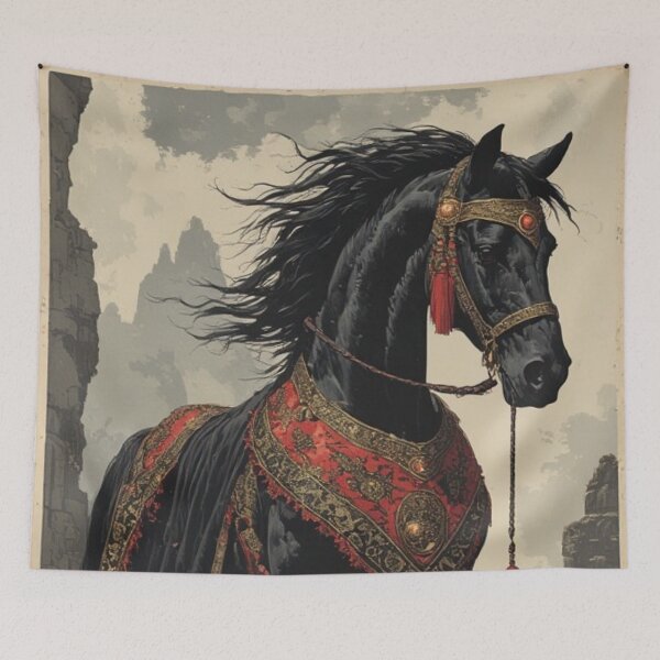 Item preview, The Stallion of Crimson Dominion (V2) designed and sold by SabaMirzique.