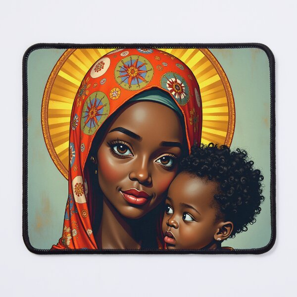 Item preview, Sacred Embrace: Black Madonna & Child designed and sold by ChloeDesigns401.