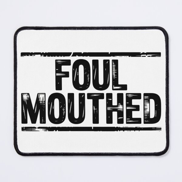 Item preview, Foul Mouthed Typographic Design designed and sold by Peter Stawicki.