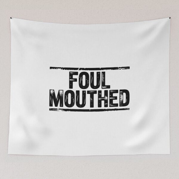 Item preview, Foul Mouthed Typographic Design designed and sold by Peter Stawicki.