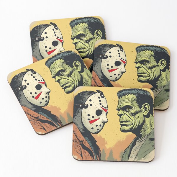Item preview, Jason vs Frankenstein designed and sold by scottstuff.