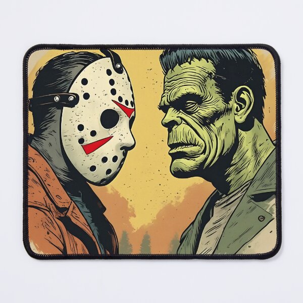 Item preview, Jason vs Frankenstein designed and sold by scottstuff.
