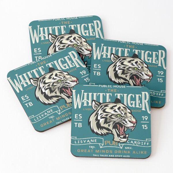 Item preview, The White Tiger Pub designed and sold by spicoli13design.