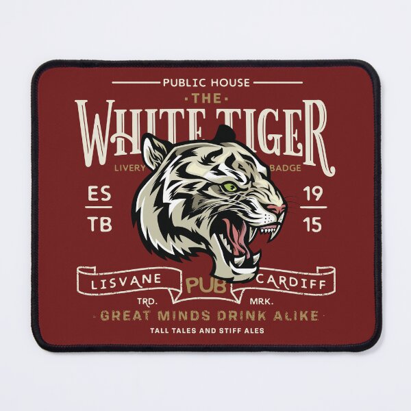 Item preview, The White Tiger Pub designed and sold by spicoli13design.