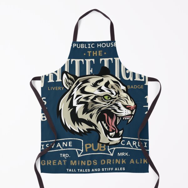 Item preview, The White Tiger Pub designed and sold by spicoli13design.