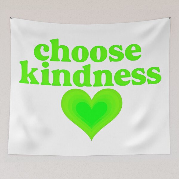 Item preview, Choose Kindness – Colorful Heart Positivity Design designed and sold by WilderRoads.