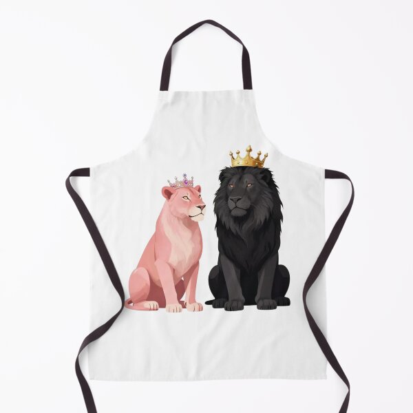 Item preview, Royal Lion & Lioness Illustration designed and sold by MKVisions.