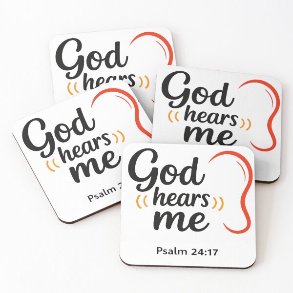 Item preview, God hears me designed and sold by ArtistsLabs.