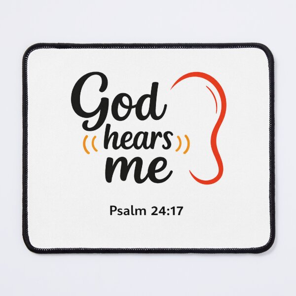 Item preview, God hears me designed and sold by ArtistsLabs.