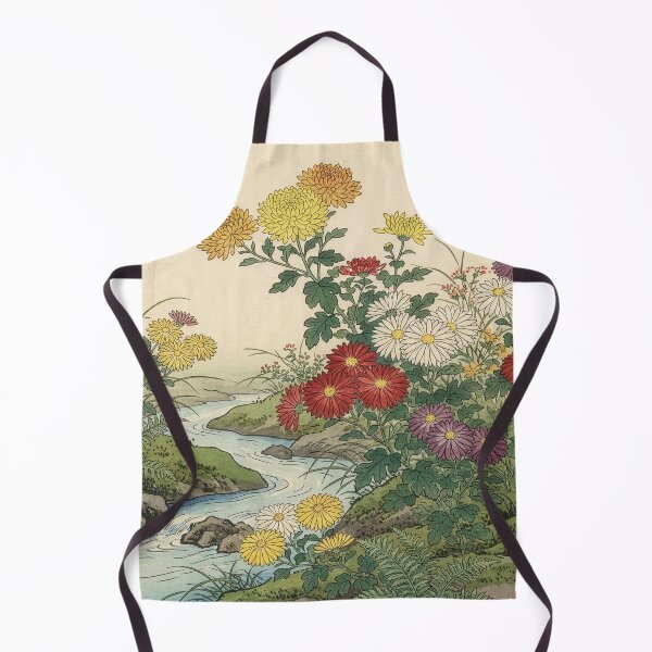 Item preview, Chrysanthemums by Stream after Ohara Koson designed and sold by Tridentulus.
